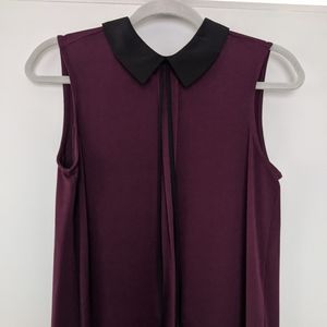 Burgundy tank top